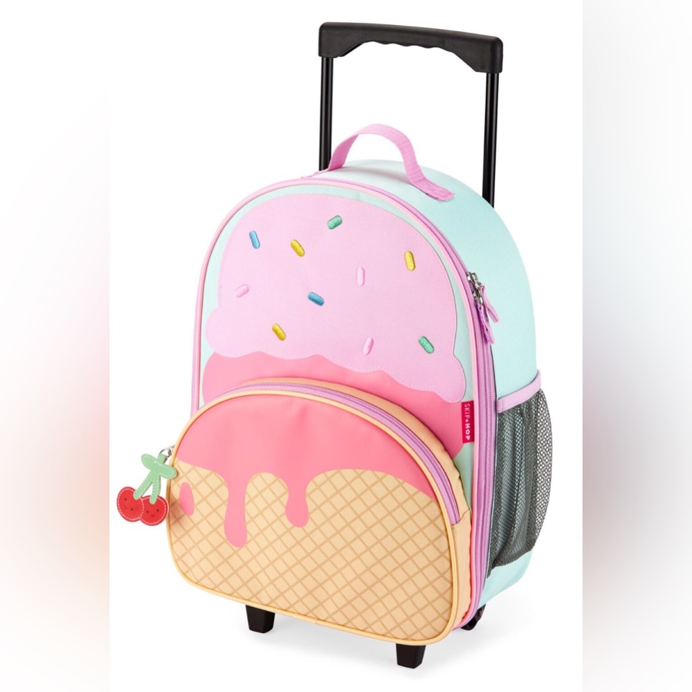 Skip Hop Spark Style Kids Carry On Rolling Luggage - Ice-Cream